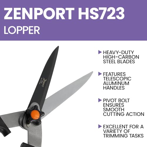 Zenport Hedge Shear HS723-12PK Orange/Black