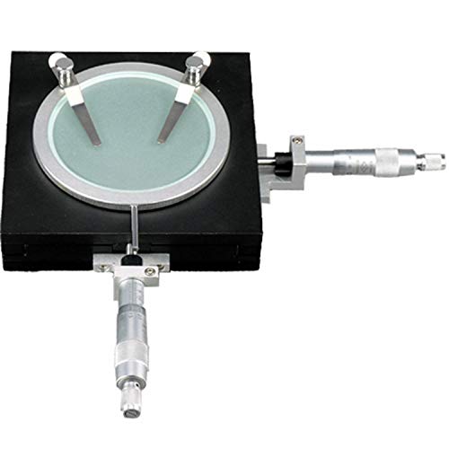 AmScope GT200 Precise Gliding Table Manual Stage for Microscopes 0.01mm Accuracy