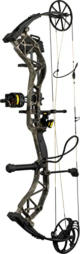 Bear Archery ADAPT Ready to Hunt Compound Bow Package 60 lb Draw Weight Right Hand True Timber Strata