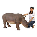 Design Toscano Rhinoceros Statue Full Color