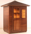 SymbolicSpas Outdoor Swedish Sauna Canadian Cedar Wood
