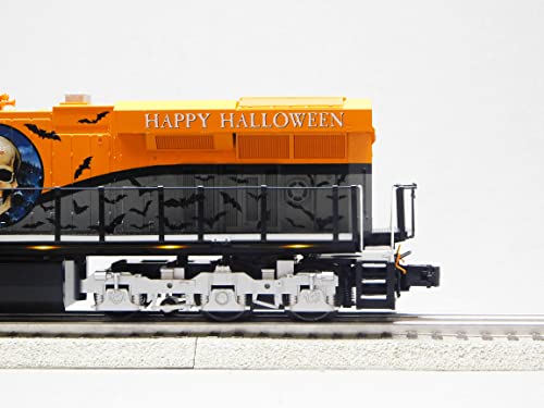 Generic MTH RailKing Halloween ES44AC Diesel Locomotive w/ProtoSound 3.0 O Gauge Orange