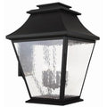 Bailey Street Home 6 Light Outdoor Wall Lantern Coastal Style Black 21"x30