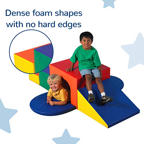 Children's Factory Baby Crawling Tunnel & Foam Climbing Blocks Primary