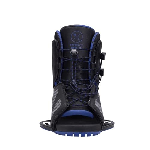 Hyperlite Team OT Mens Wakeboard Bindings Black/Blue Size 4-8