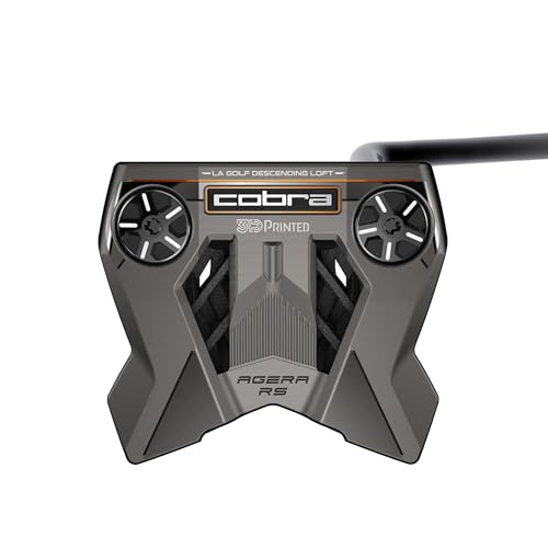 COBRA Golf 3D Printed AGERA RS Putter Black
