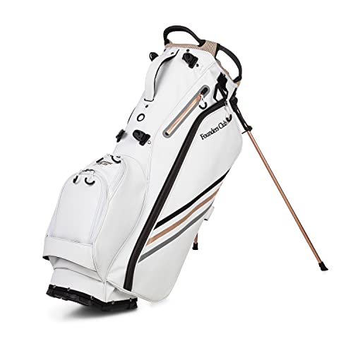 Founders Club Women's 14 Way Divider TG2 Stand Bag White