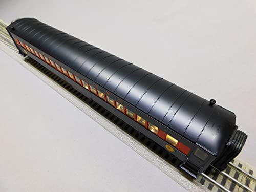 Generic Long Island Railroad 72' Passenger Coach 2 Pack #1 O Gauge Gray