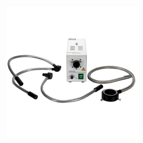 AmScope 150W Fiber Optic Microscope Light Illuminator