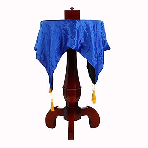 blue-ther Embossed Round Floating Table with Magic Trick Set
