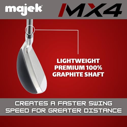 Majek Men’s MX4 Hybrid Iron Set Black