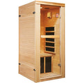 ToTibuy Far Infrared Sauna Canadian Hemlock 1580W Wood Color