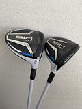 TMAG Taylormade SIM Max #3 & #5 Fairway Set, Aldila NV 45 Ladies Flex