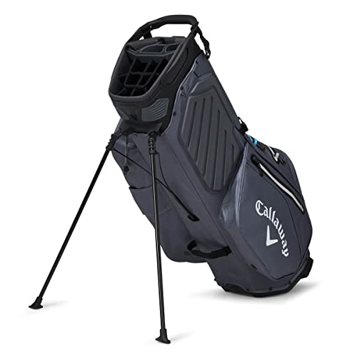Callaway Golf Fairway 14 HD Waterproof Stand Bag (2023 Version) Graphite/Electric Blue