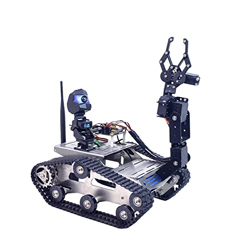 XiaoR Geek Robot Car Kit with Robotic Arm HD Camera Silver