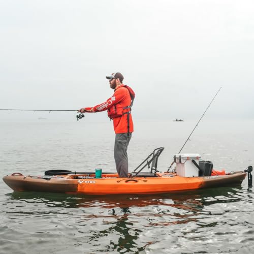 Vibe Sea Ghost 130 Fishing Kayak 13ft Wildfire