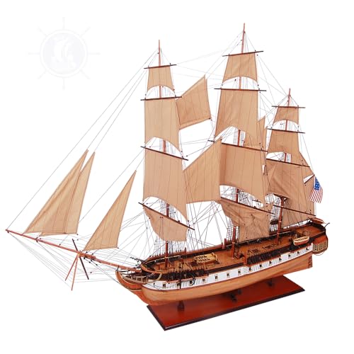 Old Modern Handicrafts USS Constitution Collectible X-Large Red