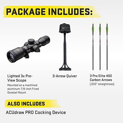 TenPoint Turbo M1 Crossbow with ACUdraw Pro and Pro-View Scope Multi