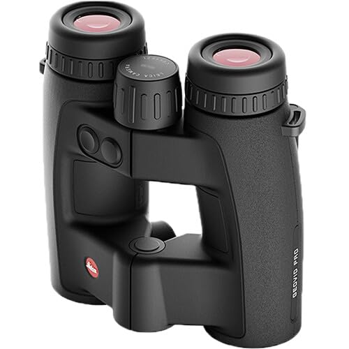 Leica 8x32 Geovid Pro Rangefinder Binoculars with Tripod Adapter, Backpack, Monopod, Cleaning Kit & Cap Keeper