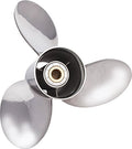SOLAS Lexor 15.50" x 17" Pitch Counter Rotation 3 Blade Stainless Steel Boat Propeller