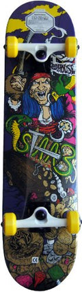Birdhouse Pro-Staab SKBH11148048 Skateboard Purple/Yellow/Green
