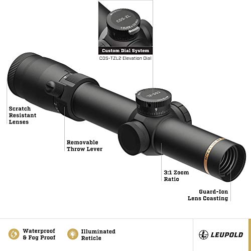 Leupold VX-3HD 1.5-5x20mm Riflescope Illum. FireDot Twilight Hunter CDS-ZL