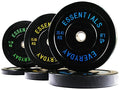 Signature Fitness BalanceFrom Olympic Bumper Plate Black