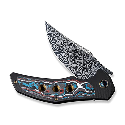 WE Magnetron Framelock Nebula Knife Black