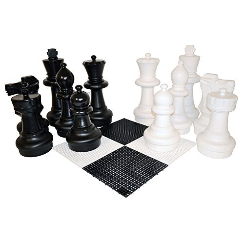 KETTLER Giant Chess Set with Game Board