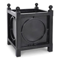 Black Iron Planter Black