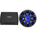 KICKER 12-Inch Premium Marine Subwoofer & 48KXMA4002 Marine Amp Bundle