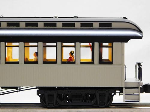 Lionel MOW Wood Combine Coach 2 Pack O Gauge Tan