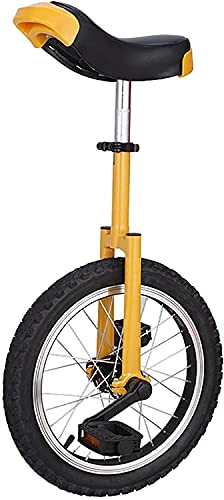JINCAN Unicycles with Anti-Skid Pedals and Tires - Adjustable Release Saddles