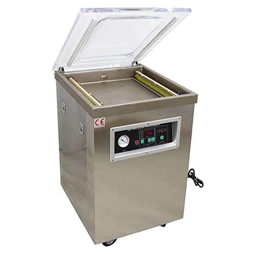 TECHTONGDA Vacuum Sealer Packaging Machine Stainless Steel Grey
