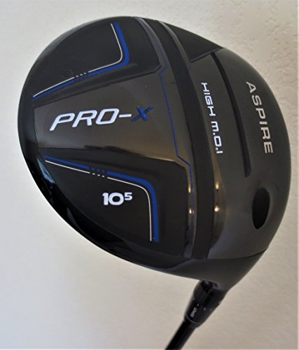 Pro Golf X Men's Complete Golf Club Set Right Handed Stiff Flex Black