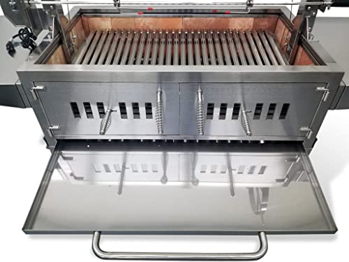 Generic Stainless Steel Outdoor Charcoal BBQ Parrilla Santa Maria Grill with Cover