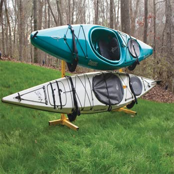 Suspenz Kayak Storage Rack Yellow