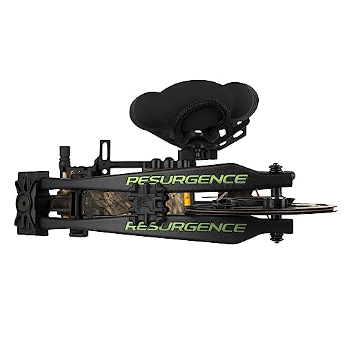 Bear Archery Resurgence Ready to Hunt Compound Bow Package 60 lb Left Hand Mossy Oak Break Up Country DNA