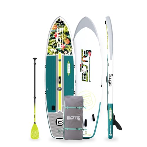 BOTE Breeze Aero Inflatable Paddle Board 10'8" MAGNEPod Native Floral Cuda