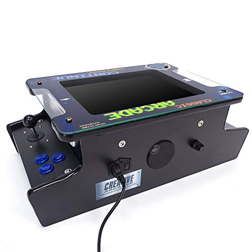 Creative Outdoor Distributor Mini Cocktail Tabletop Arcade Machine 2 Player 412 Games 15" Screen