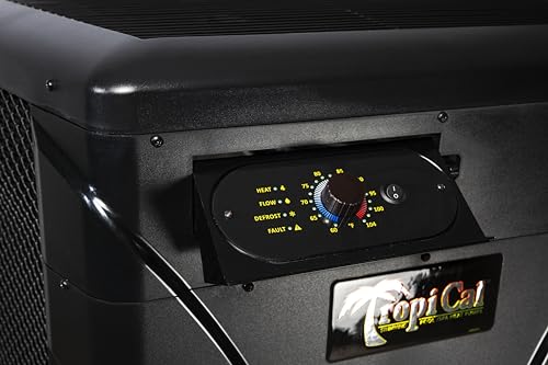 Aqua Cal Tropical T135R Heat-Cool Pool Heat Pump Black
