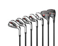 COBRA Golf 2022 Air X Iron Combo Set Men's Right Hand Cobra Ultralite Senior Flex 5-GW Grey-Red