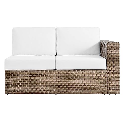 Modway Convene Love Seat Cappuccino White