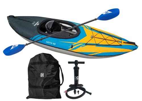 AQUAGLIDE Noyo 90 Inflatable Kayak Package Multicolor