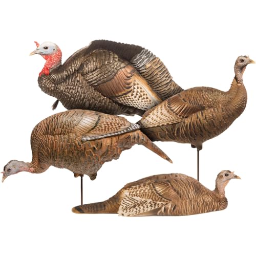 Dave Smith Decoys Turkey Flock Black