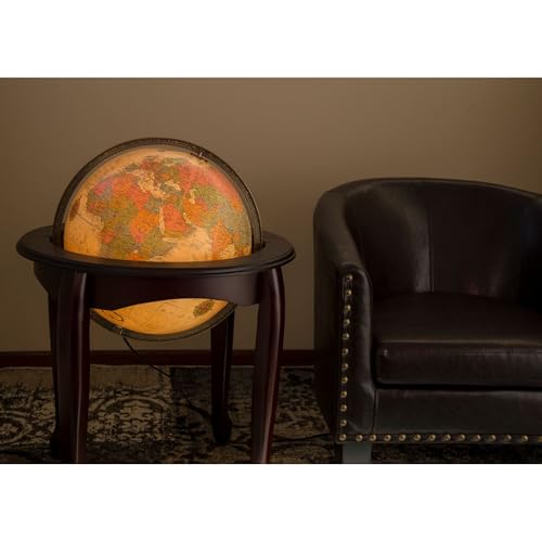 Replogle Illuminated Queen Anne Globe Large Off-White