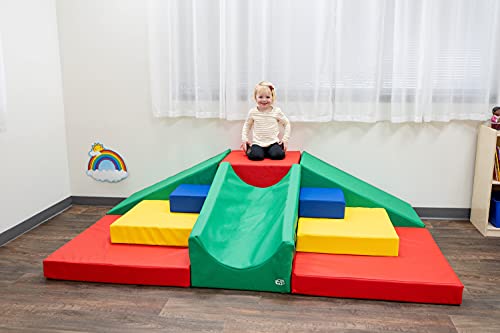 Children's Factory Highlands Rainbow Climber Indoor Playground