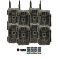 Stealth Cam 40MP Deceptor Max Cellular Trail Camera Bundle with 32GB Memory Card and Card Reader (2-Pack)