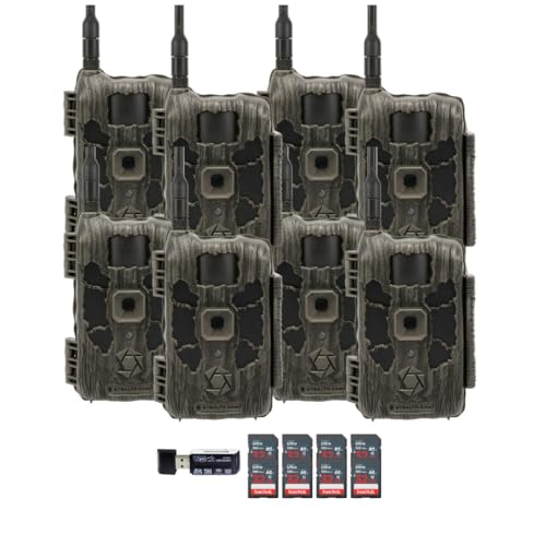 Stealth Cam 40MP Deceptor Max Cellular Trail Camera Bundle with 32GB Memory Card and Card Reader (2-Pack)