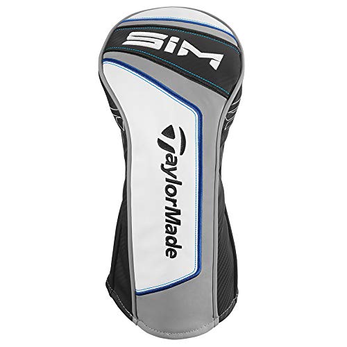 TaylorMade SIM MAX Driver, Fujikura Ventus Blue 6 Shaft, 9.0 Degree Loft, Left Hand, Stiff Flex, Black, Titanium, Blue